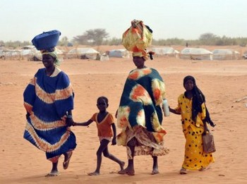 Des réfugiés maliens dans le camp de Mbere, près de Bassiknou, dans le sud de la Mauritanie (photo archives)