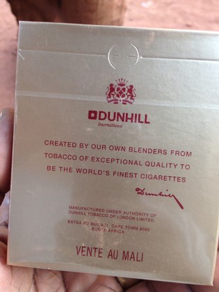 Dunhill cigarette