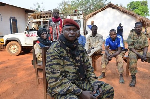 "Nous lançons un appel à nos frères des FACA : ils n'ont qu'à déposer les armes et suivre ce qui va se passer", déclare le colonel Djouma Narkoyo, un des chefs militaires de la Séléka sur le terrain. | AFP