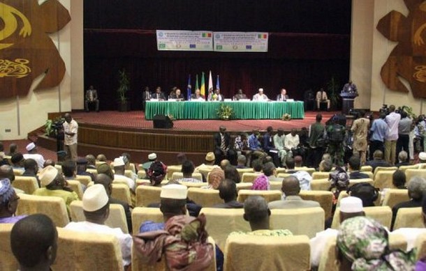 Quatrième rencontre du groupe de suivi et de soutien au Mali à Bamako le 19 avril 2013  © AFP 