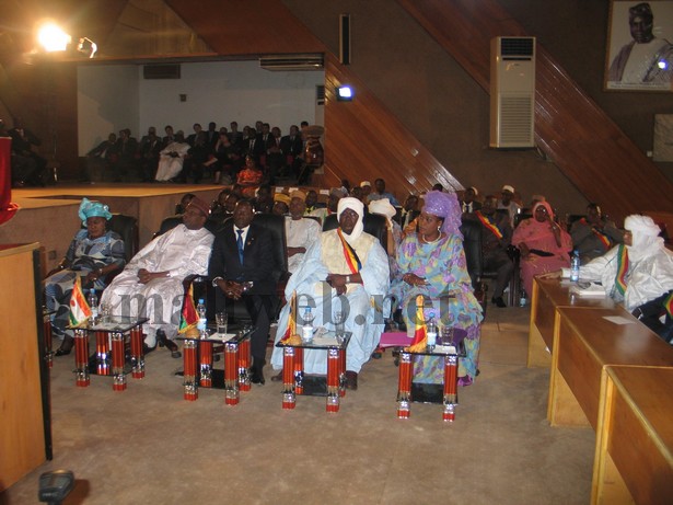 Les parlementaires africains à l'ouverture de la session parlementaire d'avril 2013