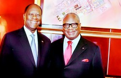 IBK et Alassane Dramane Ouattara