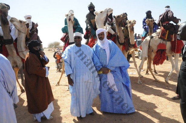Modibo Sidibét à Kidal, le 12 janvier  2012 (photo archives)