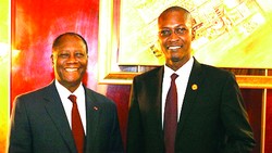 Poulo et Alassane D Ouattara