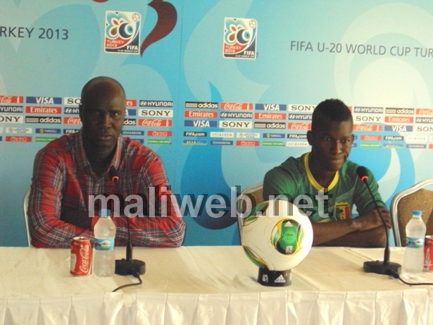 Dougoutigi et Tiécoro Keita face à la presse le 27 juin 2013
