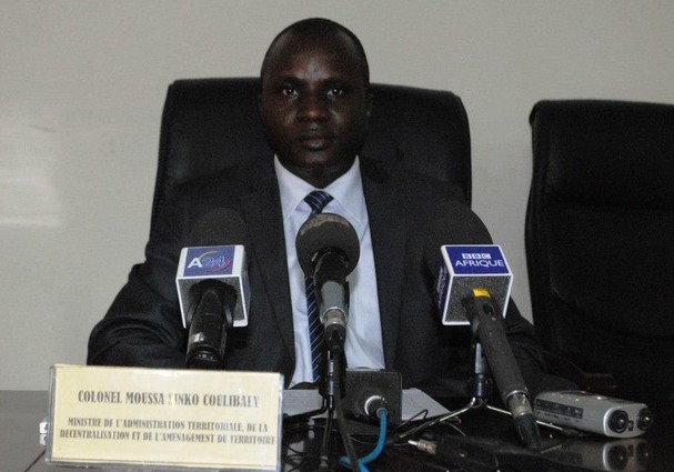 Moussa Sinko Coulibaly, ministre de l'Administration de la décentralisation et de l'aménagement du territoire
