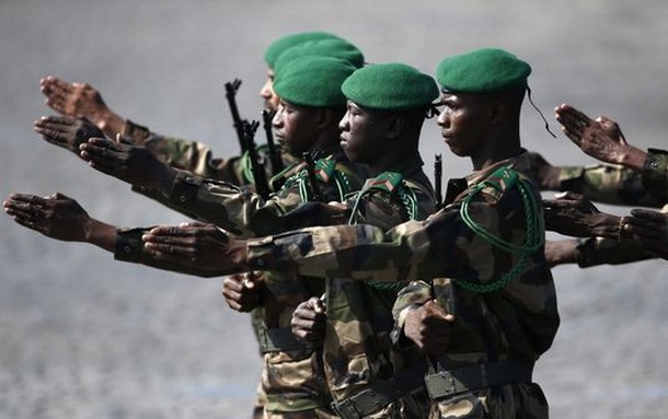 Des troupes maliennes à Paris, à l'occasion du 14-Juillet. | AFP