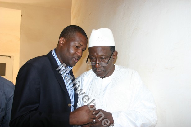 jours de la fin du mandat du Comité Exécutif (C.E) de la Femafoot (11 juillet 2013), le président Hammadoun Kolado Cissé,  et Kolon Sidibé