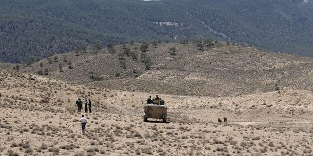 Les militaires tunisiens ont été tués dans la zone de Chaambi, proche de l'Algérie où l'armée tente depuis des mois de neutraliser un groupe lié à Al-Qaïda. | Reuters