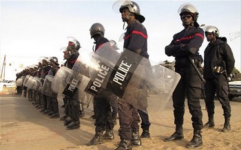 Des policiers sénégalais