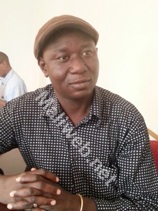 Le Secrétaire général du syndicat des journalistes reporters, M'Baye Coulibaly 
