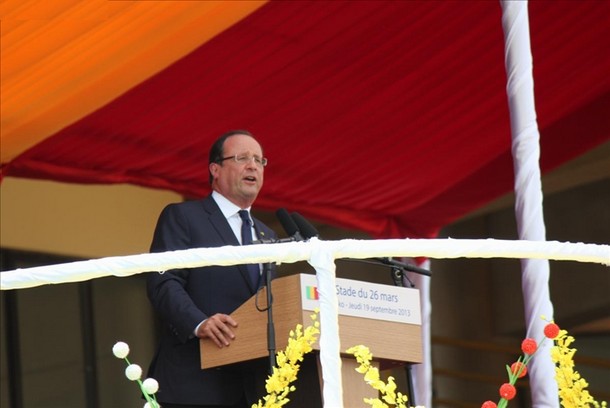 Festivités marquant l`Investiture du Président IBK, Hollande se prononce
