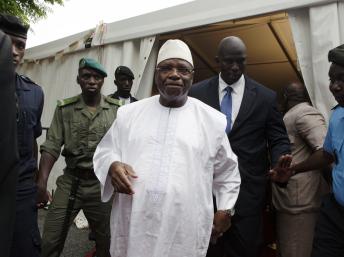 Le président malien Ibrahim Boubacar Keïta a inauguré les Etats généraux de la décentralisation, lundi 21 octobre. REUTERS/