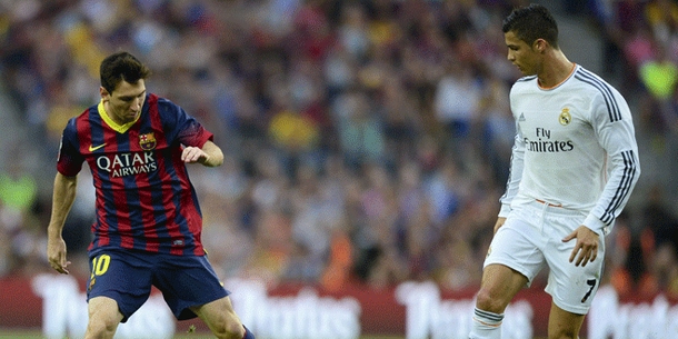 Leo Messi et Cristiano Ronaldo (JAVIER SORIANO / AFP) 