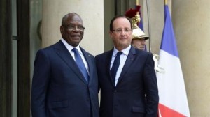 Le président Ibrahim Boubacar Keïta - viseur