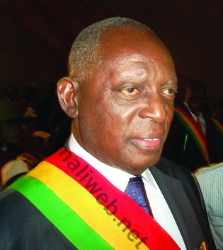 Issaka Sidibé président de l'Assemblée nationale 