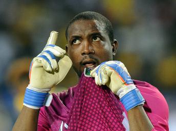 Le Malien Soumaïla Diakité lors de la CAN 2012. AFP 