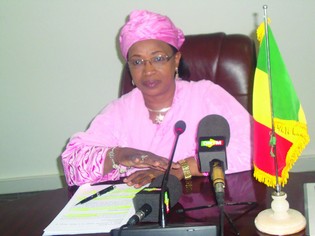 Mme Fily Bouaré, ministre des Finances