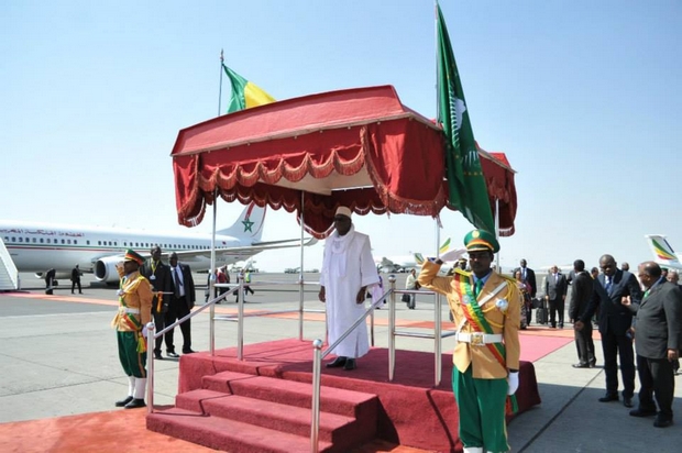 Sélection d'images du séjour du Président de la République à Addis-Abeba, du 28 au 31 janvier 2014 