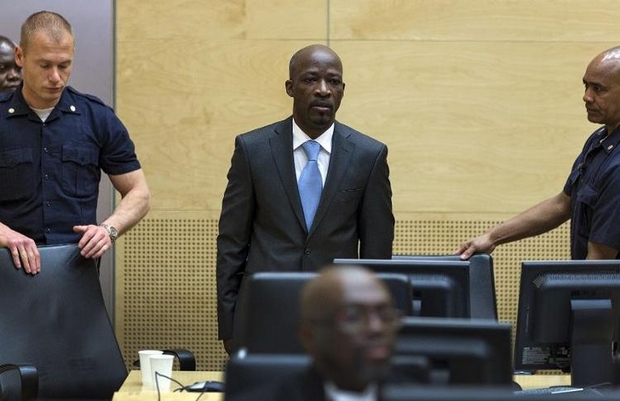 L'Ivoirien Charles Blé Goudé, proche de l'ex-président Laurent Gbagbo, à la Cour pénale internationale de La Haye le 27 mars 2014