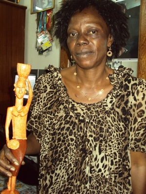 Djénébou Sanogo, lauréat d’un trophée des femmes battantes de l'APPEM