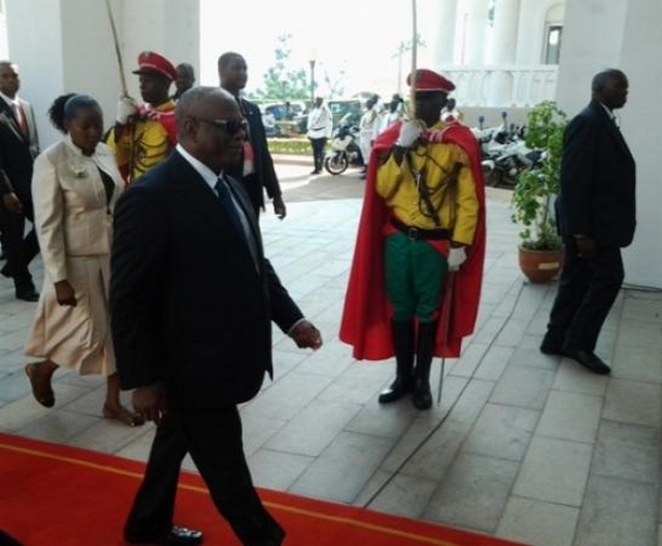 Le président de la République Ibrahim Boubacar Keita