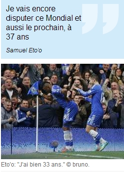 Eto'o sur Mourinho: "Un fou qu'il ne faut pas toujours croire"