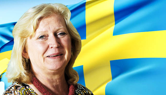 Mme Eva Emnéus, Ambassadrice de Suède au Mali