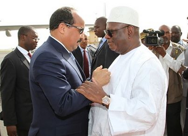 Le Président Mohamed Ould Abdel AZIZ à Bamako : "La Mauritanie est avec vous"