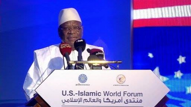 Forum de « L’AMERIQUE ET DU MONDE ISLAMIQUE » : Allocution de S.E.M. IBRAHIM BOUBACAR KEITA, Président de la République, Chef de l’Etat du Mali