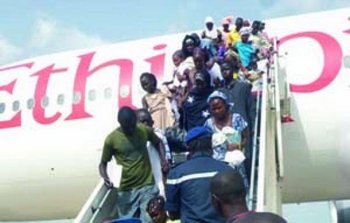 Crise Centrafricaine : Arrivée à Bamako de 299 personnes rapatriées par le gouvernement malien