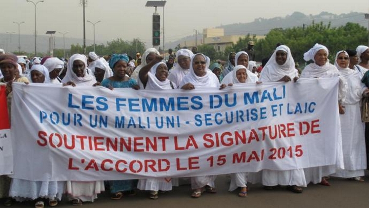 Mali: les femmes marchent à Bamako pour la paix