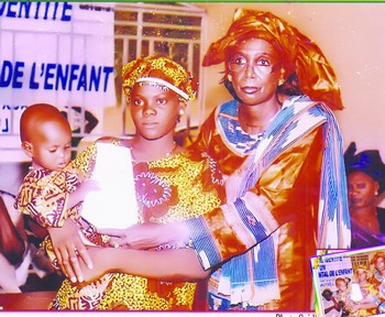 Fatouma Siré  Diakité, présidente  APDF