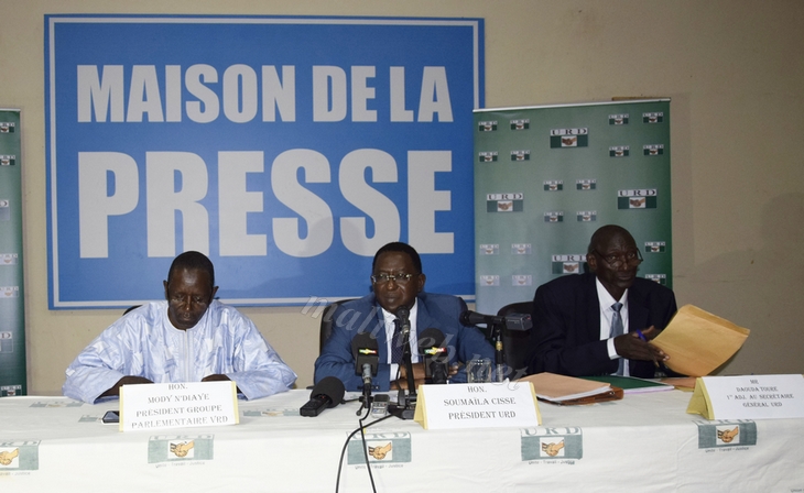  l’honorable Soumaïla Cissé, président de l’Union pour la République et la démocratie (Urd)