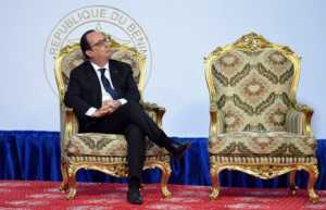 François Hollande, le 2 juillet 2015 à Cotonou, Bénin (ALAIN JOCARD/AFP)