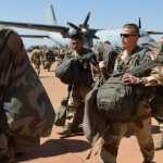 Troupes françaises venues en renfort pour l'opération Serval (AFP)