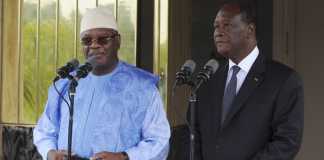 Le président  Ibrahim Boubacar Keïta