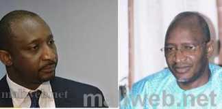 Tieman Hubert Coulibaly et Soumeylou B Maïga (photo montage)