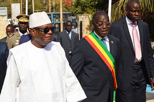 Le président Malien - président Kéita