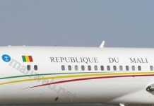 Avion presidentiel Mali