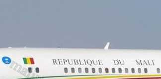 Avion presidentiel Mali