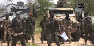 © AFP | Screen grab from Boko Haram video.