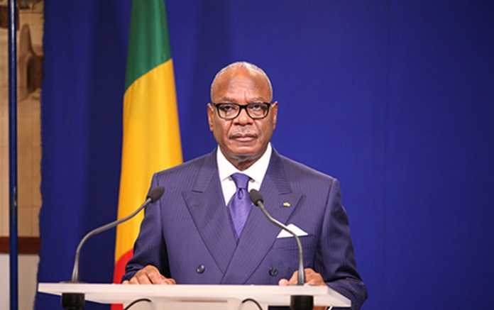 Le président de la République, Ibrahim Boubacar Kéïta