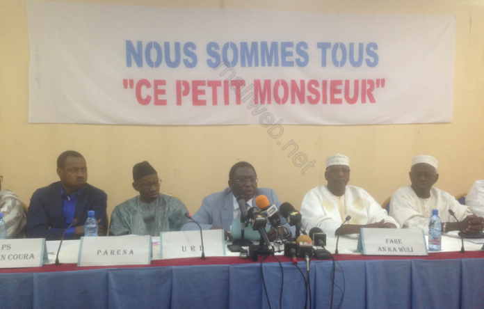 Face à la presse ce samedi : « L’opposition réaffirme toute sa détermination à combattre les prédateurs »