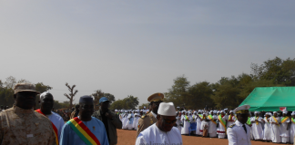 L'accueil du président IBK lors de sa première journée de visite dans la région de Ségou