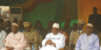 Visite du président IBK dans la région de Ségou