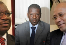 Bocary Tréta, Mamadou Igor Diarra et Gaoussou Diarra