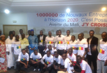 Rêve de l’entrepreneur avec ‘’l’avenir du Mali j’y crois’’ : Les 100 lauréats en formations présentés aux autorités