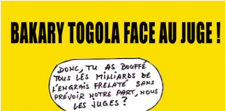 Bakary Togola, de nouveau, face au juge