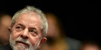 L'ancien président brésilien Luiz Inacio Lula le 29 août 2015 à Belo Horizonte